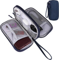 JIAKAI Travel Cable Organizer Electronics Accessories Bag for Charger, Phone, memory card,Travel Gadget Bag-Blue by JIAKAI