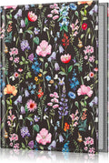 Fintie Photo Album 4x6 Photos - 52 Pockets Small Wallet Albums For Family | Vegan Leather Cover, 4X6 Picture Keepsakes, Family/Wedding/Travel Memory Book, Baby/Kids/Boys/Girls Gift, Black Floral by Fintie