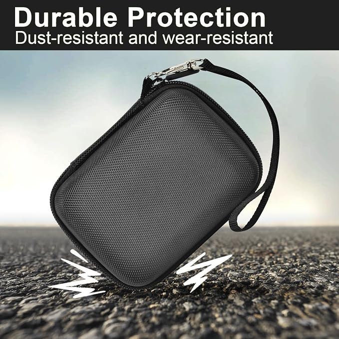 ALKOO Digital Camera Case for CAMKORY, Camera Pouch for KODAK Pixpro -Black | for Lecran/for VAHOIALD Point and Shoot Camera, Hard Carrying Case with Mesh Pocket, Compact for Vlogging, Travel and Storage - Image 5