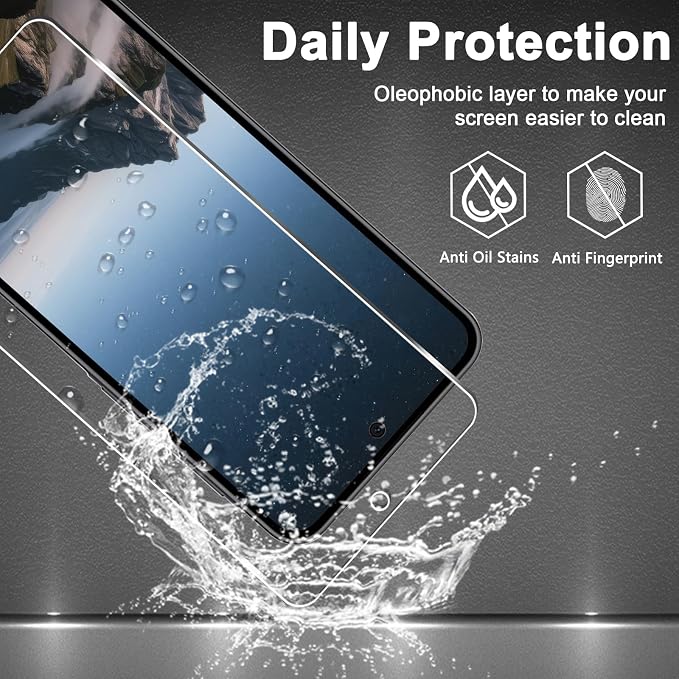 3+3 Pack for Samsung Galaxy A37 5G Screen Protector + Camera Lens Protector | 9H Tempered Glass, Anti Scratch, Easy Installation, Bubble Free, HD Clarity, Case Friendly - Image 5