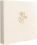 Holoary Photo Album 4x6 600 Photos 5 Pictures Per Page, 600 Pockets 4”x6” Picture Album, Linen Fabric Cover Big Picture Book for Photos, 4x6 Photo Albums for Family Weddings Travel Memories(Beige) by Holoary