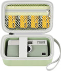 Digital Camera Case Compatible with KODAK EKTAR H35 H35N Half Frame Film Camera, Storage Holder Organizer for Kodak Ultra F9 M35 M38 Paper Shoot kamera, 35mm Film Rolls (Box Only) - Green | Camera and 35mm Film Rolls Storage, Mesh Pocket for Small Acce... by Grapsa