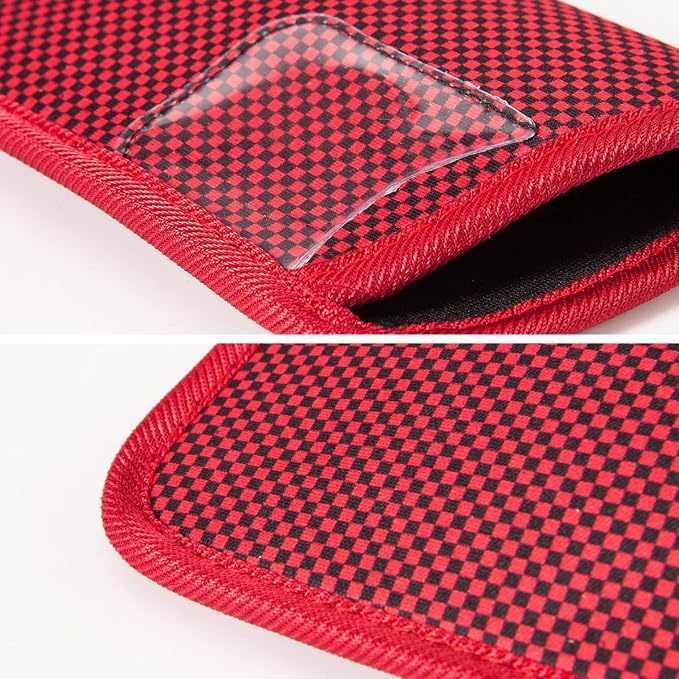 TRIUMPH VISION 3 Pack Reading Glasses Pouch Soft Case Eyeglass Sleeve Slim | Alternative to Bulky Case in bag, Lightweight Lined Padded Protect Optical lens Slip in, Cute Pattern Portable for Daily Use - Image 5