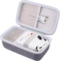 khanka Travel Case for Polaroid Go Generation 3 (6660/9191) Mini Instant Camera/Polaroid Go Generation 2 (6282),Case Only（Grey） by khanka