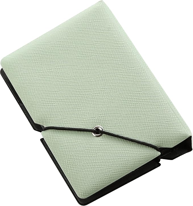 2x3 Instax Mini Photo Album, 28 Pockets. Mint Green, 1PK | Portable Wallet Size Album Stores 2x3 inch Instant Photos. Fits Polaroid, Instax Mini, Kodak Mini Prints and Zink. - Image 4