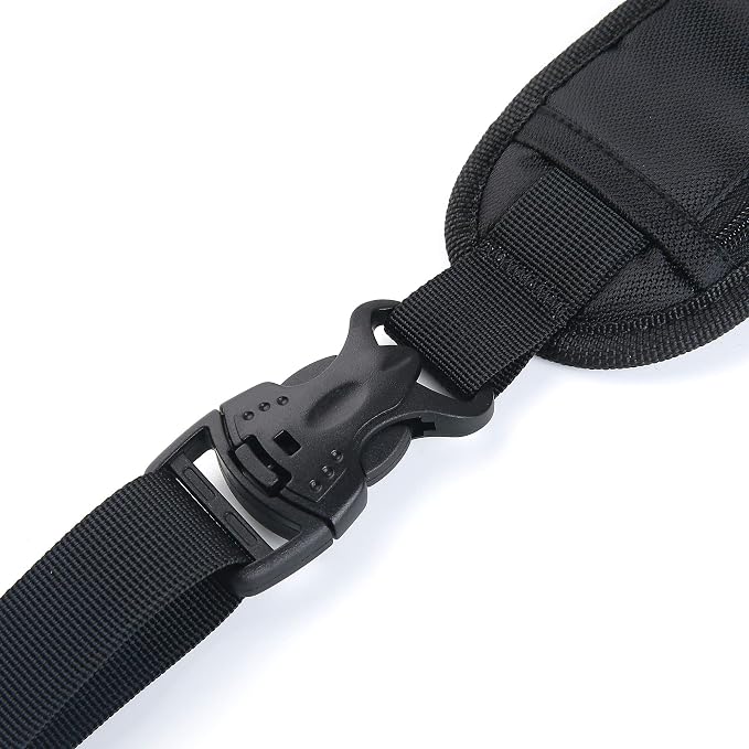 Ruittos Camera Strap,DSLR Shoulder Strap Crossbody Sling Quick Release Storage Pocket Black - Image 6