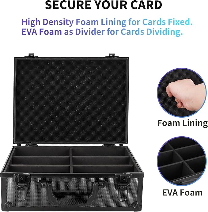 HZGXQN Toploader Storage Box for 3" x 4" 35pt Rigid Card, Top Loader Card Storage Hard Case, Sports Card Storage Boxes for Trading Cards, Top Loaders Holder (Holds 600+ Toploaders) - Image 4