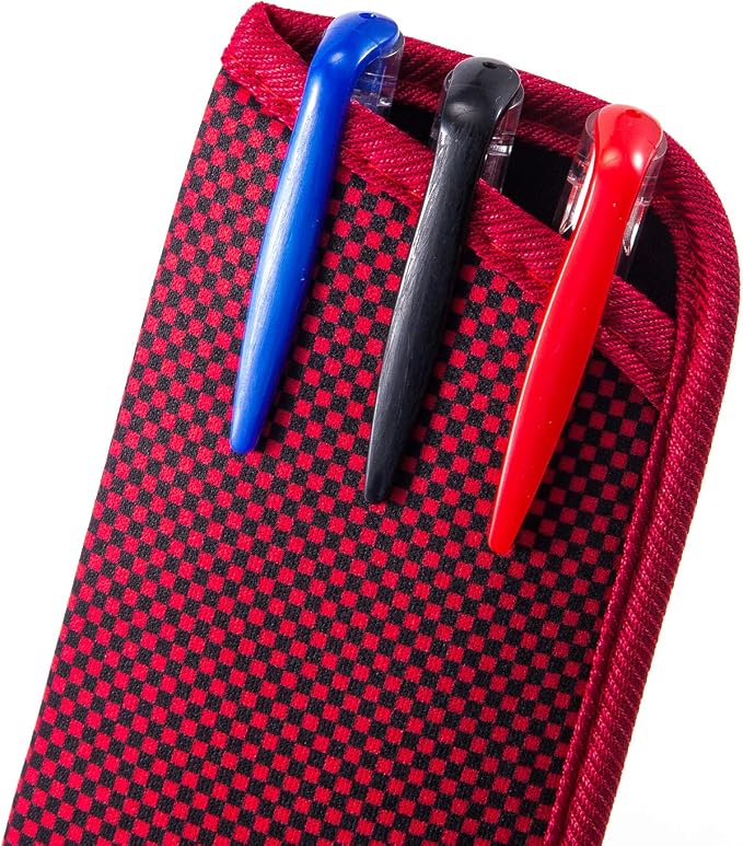 TRIUMPH VISION 3 Pack Reading Glasses Pouch Soft Case Eyeglass Sleeve Slim | Alternative to Bulky Case in bag, Lightweight Lined Padded Protect Optical lens Slip in, Cute Pattern Portable for Daily Use - Image 5