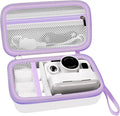 Kids Instant Print Camera Case for DYLANTO for ESOXOFFORE Cameras | Portable Digital Camera Case Organizer for ETIKEZ for YTETCN for DUDUDRAGON with Pocket for Accessories (Box Only)-White by Grapsa
