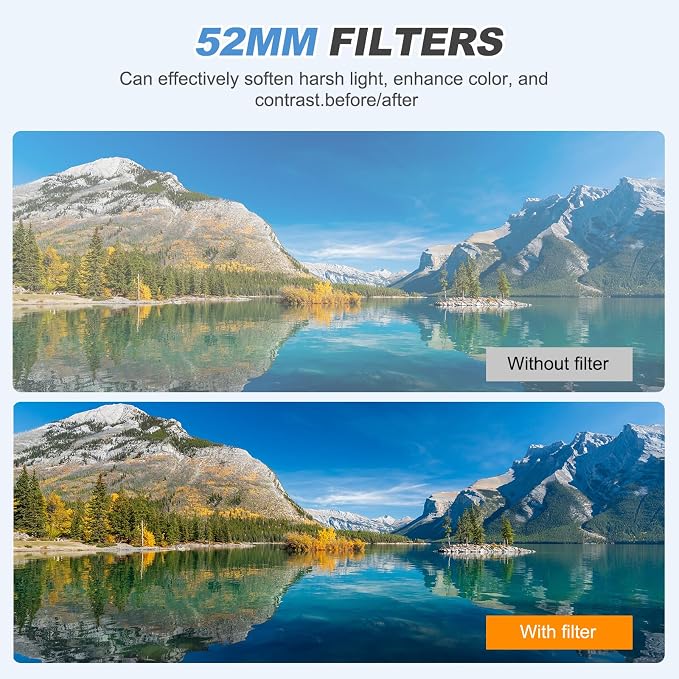 PATIKIL 52mm Phone Camera Lens, Clip-On ND32 Filter Circular Polarizing Lens for Most Smart Phones and DSLR Cameras, Black - Image 5