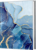 Fintie Photo Album for 8x10 Photos, 52 Pockets Vegan Leather Memory Book | Premium Cover Picture Book, For Family/Wedding/Couples Keepsakes, Anniversary Photos & Artwork Collection, Ocean Marble by Fintie