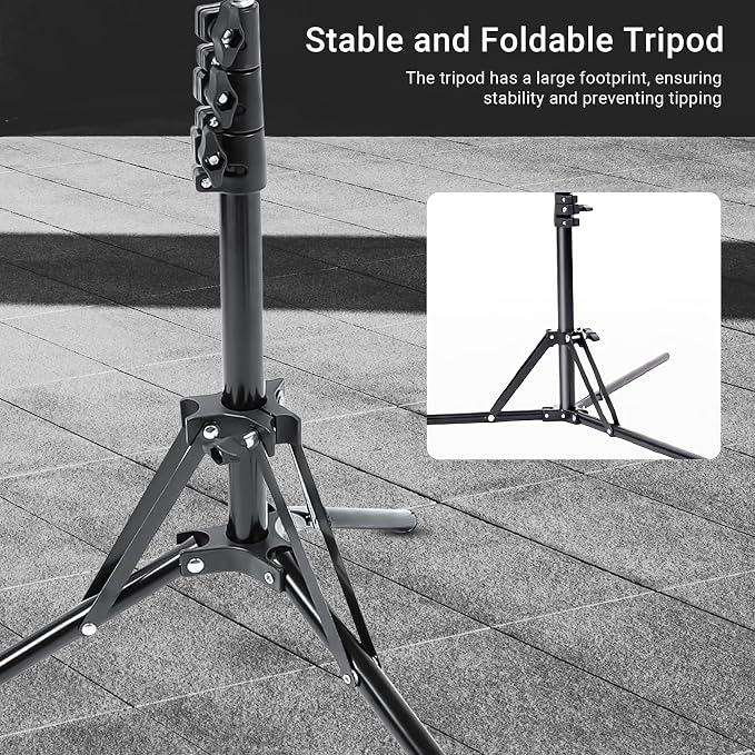 3600mAh Rechargeable Ring Light with Tripod for iPhone, Video Recording | Dimmable Ring Light with Tripod, Perfect for Selfie, Makeup, Live Streaming, TikTok, and Content Creation - Image 4