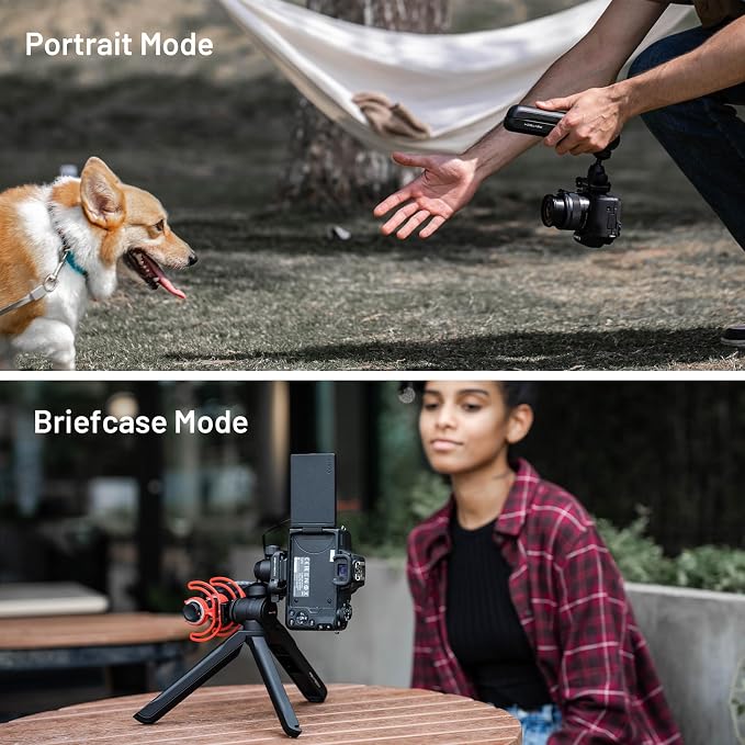 PGYTECH MantisPod 2.0 Mini Camera Vlogging Tripod for Travel | 6 Modes Small Travel Flexible DSLR Pocket Stand, Video Vlogging Desktop Shooting Selfie Mount Stand - Image 7