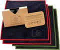 Clean & Clear Microfiber Extra Large Cleaning Cloth [4 Pack] - Ultra Premium Microfiber for Camera Lens, Glasses, Screens, and All Lens by CleanClearMicrofiber