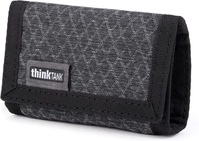 Think Tank Secure Pixel Pocket Rocket Mini Folding Wallet for 4 CFast or 4 CF Express Type B Memory Cards (Black Slate) - Image 2