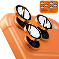 TOCOL Camera Lens Protector for iPhone 17 Pro Max/iPhone 17 Pro Tempered Glass HD Individual Scratch Resistant Camera Cover Accessories Case Friendly 2 Pack（Orange） by TOCOL