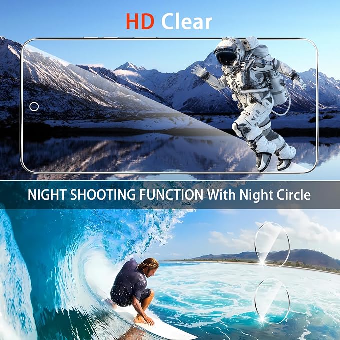 (3+2 Pack) Designed for Motorola Moto G Power 5G 2024 Tempered Glass Screen Protector + Camera Lens Protector,[3D Touch][Bubble-Free][Anti-Scratch] Screen Protector Glass For Motorola G Power 2024 - Image 7