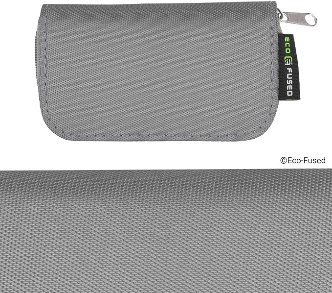 Eco-Fused Memory Card Case - Fits up to 22x SD, SDHC, Micro SD, Mini SD and 4X CF - Holder with 22 Slots (Purple & Grey / 22 Slots - 2 Pack) - Image 5
