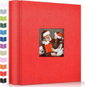 Artfeel Photo Album 4x6 with 600 Pockets,Slip-in Picture Albums,Linen Cover Memory Book with Front Window,White Page Vertical Photo Book for Wedding,Family,Anniversare,Baby,Vacation by Artfeel