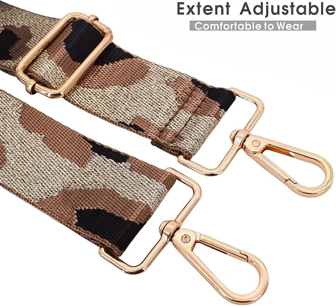 Replacement Purse Strap Shoulder Strap Adjustable Crossbody Strap for Women Crossbody Wide Shoulder Bag - Image 3