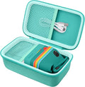 khanka Case for Polaroid Go Generation 3 Mini Instant Camera,Mint Green | Fits for Polaroid Go Generation 2(6282),Accessory Storage Pocket, Travel-Ready Portable Storage,Case Only by khanka
