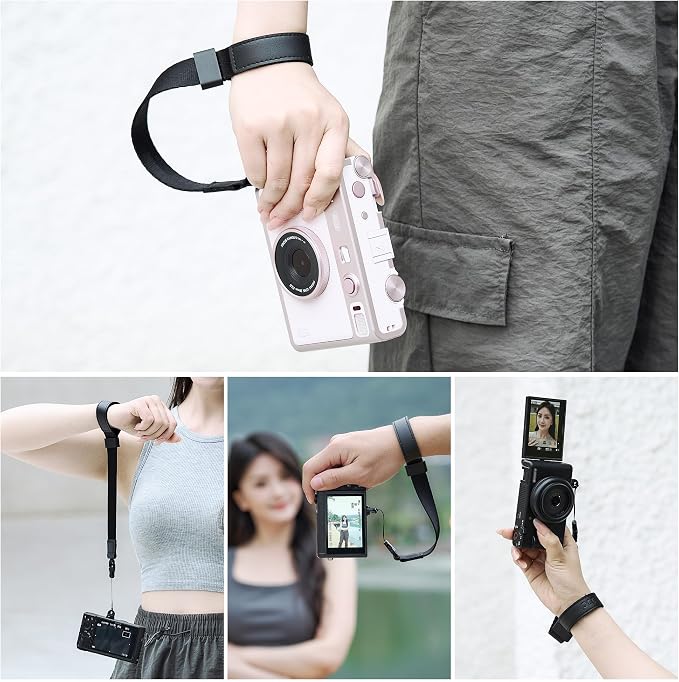 Mini EVO Strap, Adjustable Nylon Camera Hand Wrist Strap Lanyard with 1/4"20 & Quick Release for Ricoh GR IV III IIIx II GRIV GRIII GR4 GR3X for Sony RX100 VII ZV-1 ZV-1F ZV1F G7X Mark III II SX740 HS - Image 7