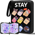K-pop Photocard Binder, 900-Pocket STAY Cute Trading Card Album with 50 Double-Sided 9-Pocket PP Pages, Zipper PU Leather Card Holder with Wrist Strap for Photo Cards, Lomo Cards & Collectibles by Kefeikj