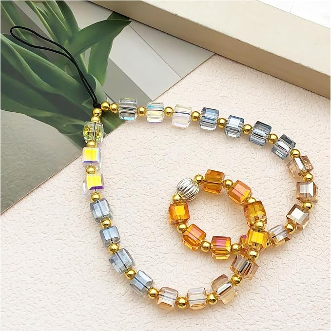 Beaded Camera Wrist Strap Cute Digital Camera Charm Lanyard Phone Chain Keychain Beaded Phone Lanyard Bag Charm - Image 2