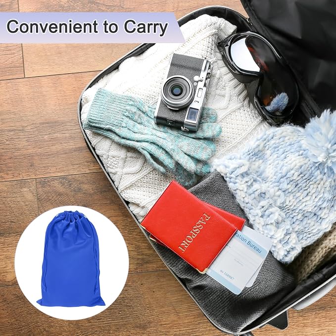 M METERXITY Ski Goggle Bag, Soft Microfiber Pouch Protective Storage Bags Case with Drawstring for Snow Goggles/Camera Lenses - Image 5