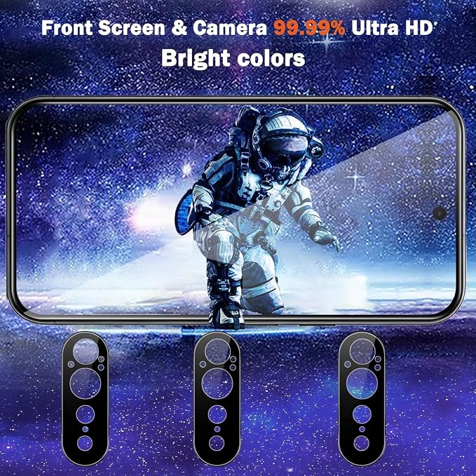 Ferilinso Screen Protector for Google Pixel 11 Pro XL, Tempered Glass | 3 Pack, 9H+ Military-Grade Shatterproof, HD Clear, Case Friendly, Easy Installation Bubble Free, with Camera Lens Protector - Image 6