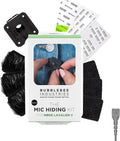Bubblebee Mic Hiding Kit Compatible for RODE Lavalier II & RODE Wireless Pro Accessories - Microphone Hiding, Noise & Wind Reduction Dead Cat for Content Creators, Videographers & Filmmakers, Black by BubblebeeIndustries