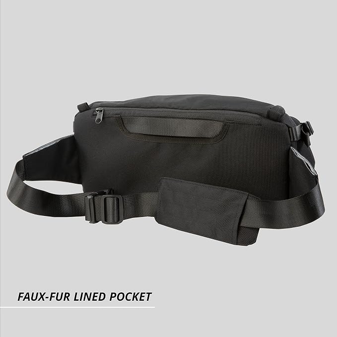 Hex Ranger DSLR Sling, Black, with Adjustable Carry Straps, Collapsible Interior Dividers & More, Black - Image 3