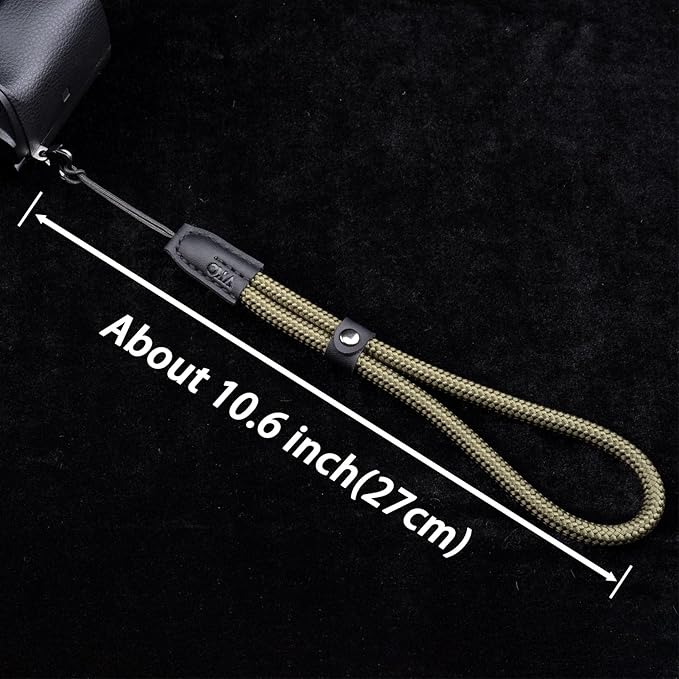 VKO Camera Wrist Strap,Climbing Rope Wrist Straps,Tether Hand Strap for Point-and-Shoot, Mirrorless, Small Cameras Accessory - Image 3