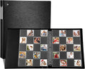 Protective Photo Slide Storage Box Set - 50 Pages Acid Free Protector 3 Ring Pocket Binder With Plastic Sleeves - Holds 20 35mm Slides Each Page - Presentation Book for Organizing by Gilprop