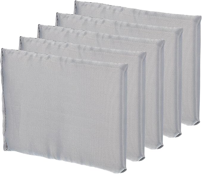 PATIKIL Camera Bag Divider, 5Pcs 5.71"x3.94"x0.39" Shockproof Camera Bag Inserts Separator Pad Protective Lens for Nikon Camera DSLR Protect Bag Organizer Universal Divider Cushion, Gray by PATIKIL
