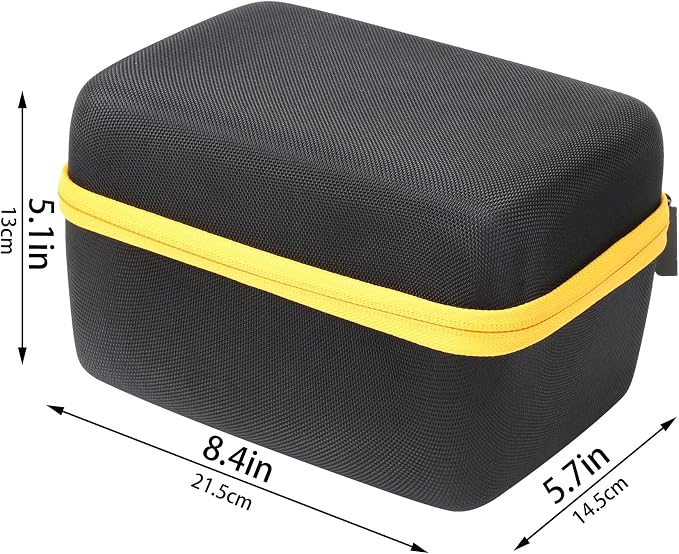 khanka Hard Travel Case for Kodak Slide N SCAN RODFS70 7" Film Scanner | EVA Hard Shell, Mesh Pocket Accessory Storage, Impact Resistant Protection, Water Resistant Protection, Protective Case Only - Image 4