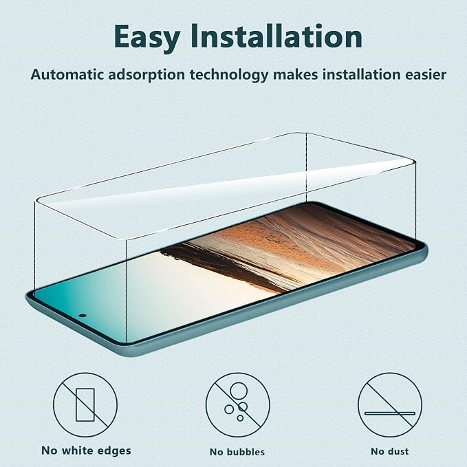 [3+3 Pack] Galaxy S10e Screen Protector + Camera Lens Protector, HD Tempered Glass Film, 9H Hardness, Scratch Resistant, Easy Installation, Bubble Free, Screen Protector for Samsung Galaxy S10e - Image 7