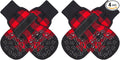 EXPAWLORER Anti-Slip Dog Socks-Double Sides Grips Traction Control on Hardwood Floor,Dog Shoes for Hot/Cold Pavement,Best Paw Protector,Prevents Licking,for Puppy Small Medium Large Senior Dogs by EXPAWLORER