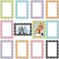 Capoda 12 Pcs 4x6 Magnetic Picture Frames Back to School Picture Frame for Refrigerator Locker Accessories Magnetic Photo Holders Fridge Photo Magnets for Home School Office Decorations(Composition) by Capoda