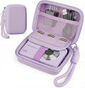 Digital Camera Case Compatible with VAHOIALD FHD 1080P/ for CAMKORY Digital Point and Shoot/for KODAK PIXPRO FZ45-BK 16MP Vlogging/for IWEUKJLO/for Nsoela, Holder for SD Card More (Purple) by Roseliya