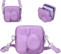 LTGEM Hard Case Compatible with Fujifilm Instax Mini 13, Purple | Fits Fujifilm Instax Mini 13/12/11/10/9, Hard Carrying Travel Camera Bag with Shoulder Strap by LTGEM