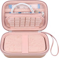 Canboc Hard Case for HP Sprocket Portable 2x3 Inch Instant Photo Printer | Zipper Mesh Pocket fits Photo Paper and Cable, Rose Gold by Canboc