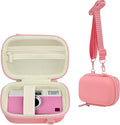 Leayjeen Hard EVA Case for KODAK EKTAR H35 H35N Film Camera - Pink | Compatible with KODAK Ultra F9/M35/M38/RETO/Paper Shoot 35mm Camera, EVA Hard Shell, Fits Film Rolls (Case Only) by Leayjeen