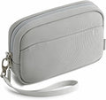 Inateck Electronics Organizer Travel Case, Water-resistant Cable Organizer Pouch, Multi-purpose Accessories Carry Case for Cord, Charger, Cables, Phone, USB Drive, Black, Small by Inateck