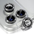 Choiche for iPhone 17 Pro/iPhone 17 Pro Max Camera Lens Protector | Ultra HD, Bling 9H Tempered Glass Camera Cover Screen Protector Metal Ring Decoration Accessories (Glitter-Black) by Choiche