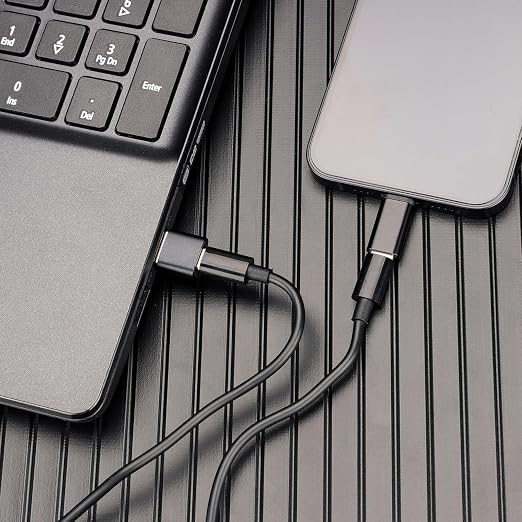 Kiorafoto Cable Card with 22" Type-C Cable & 4 Type Adapter Kit for Travel | Data Cable Storage Box,USB-C Cable/USB-A/Micro-USB/Light/OTG USB Adapter Convertor Kit,for Phone Pad PC Device Data Transfer - Image 7