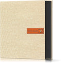 Popotop 4x6 Photo Album 200 Pictures, Linen Hardcover, Reinforced Spine | Compact 200-Photo Capacity, Acid-Free PP Slip-In Pockets, 2 Photos per Page, Black Inner Pages, No Memo Space by Popotop