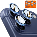 TOCOL Camera Lens Protector for iPhone 17 Pro Max/iPhone 17 Pro Tempered Glass HD Individual Scratch Resistant Camera Cover Accessories Case Friendly 2 Pack（Light Blue） by TOCOL
