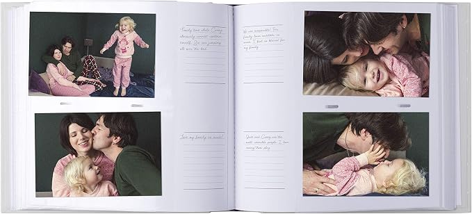 Pearhead Baby Photo Album, Holds 200 Pictures, Polka Dots, Gray | Holds 200 4x6" Pictures with Space for Notes, Memory Keepsake Book for New and Expecting Parents, Gender-Neutral, Baby Gift - Image 10