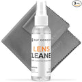 K&F CONCEPT Eyeglass Lens Cleaner Spray Kit for Laptop,Screen and Camera | 60ml Mild Cleaning Liquid,15*15cm + 40*40cm Microfiber Cloth,High Density,Individually Packaged,Washable & Reusable,MK01 by KFCONCEPT